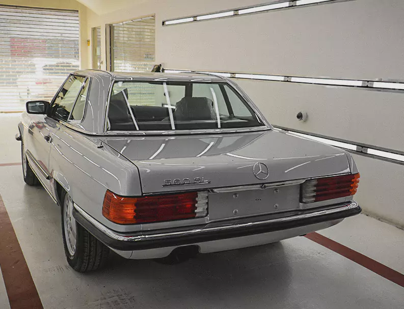 Mercedes Benz Classic Car After Full Restoration